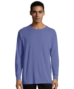Men's Hanes® ComfortWash Garment-Dyed Tee 15 Men's Hanes® ComfortWash Garment-Dyed Tee -Mens Hanes Clothing Shop 4462322 Deep Forte Blue