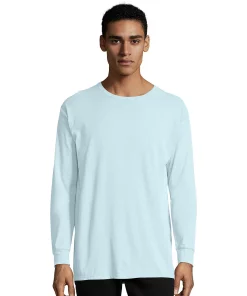 Men's Hanes® ComfortWash Garment-Dyed Tee 17 Men's Hanes® ComfortWash Garment-Dyed Tee -Mens Hanes Clothing Shop 4462322 Soothing Blue
