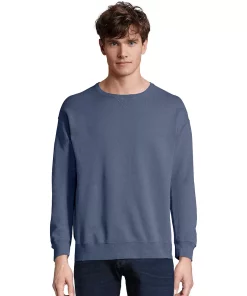 Men's Hanes® ComfortWash Garment-Dyed Fleece Sweatshirt