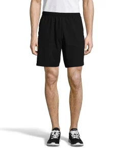 Men's Hanes® ComfortSoft Jersey Pocket Shorts 12 Men's Hanes® ComfortSoft Jersey Pocket Shorts -Mens Hanes Clothing Shop 4462814 Black