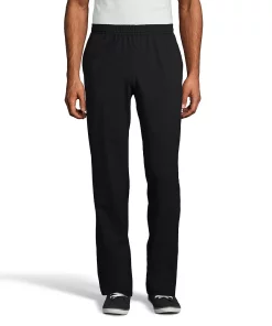 Men's Hanes® ComfortSoft Jersey Pocket Pajama Pants -Mens Hanes Clothing Shop 4462842 Black