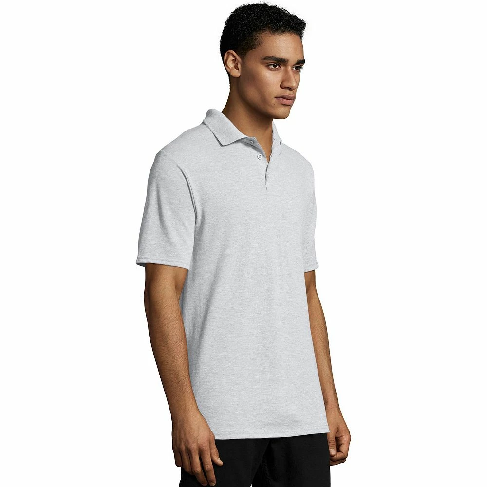 Men's Hanes® X-Temp Fresh IQ Classic-Fit Pique Polo 10 Men's Hanes® X-Temp Fresh IQ Classic-Fit Pique Polo - Image 8