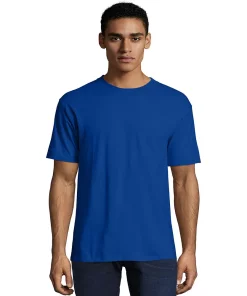 Men's Hanes® Beefy Heavyweight Tee -Mens Hanes Clothing Shop 4489037 Deep Royal