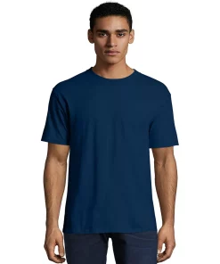 Men's Hanes® Beefy Heavyweight Tee -Mens Hanes Clothing Shop 4489037 Navy
