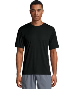 Men's Hanes® CoolDRI Performance Tee -Mens Hanes Clothing Shop 4489038 Black