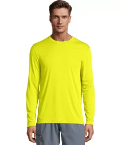 Men's Hanes® CoolDRI Performance Tee -Mens Hanes Clothing Shop 4489039 Safety Green