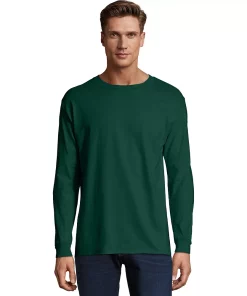Men's Hanes® Beefy Heavyweight Tee 21 Men's Hanes® Beefy Heavyweight Tee -Mens Hanes Clothing Shop 4489041 Deep Forest