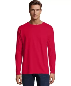 Men's Hanes® Beefy Heavyweight Tee 23 Men's Hanes® Beefy Heavyweight Tee -Mens Hanes Clothing Shop 4489041 Deep Red