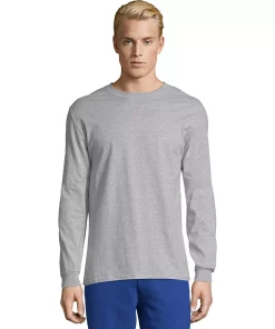 Men's Hanes® Beefy Heavyweight Tee 15 Men's Hanes® Beefy Heavyweight Tee -Mens Hanes Clothing Shop 4489041 Light Steel