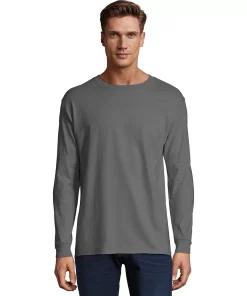 Men's Hanes® Beefy Heavyweight Tee 17 Men's Hanes® Beefy Heavyweight Tee -Mens Hanes Clothing Shop 4489041 Smoke Gray