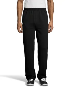 Men's Hanes® EcoSmart Fleece Sweatpants 13 Men's Hanes® EcoSmart Fleece Sweatpants -Mens Hanes Clothing Shop 4489042 Black