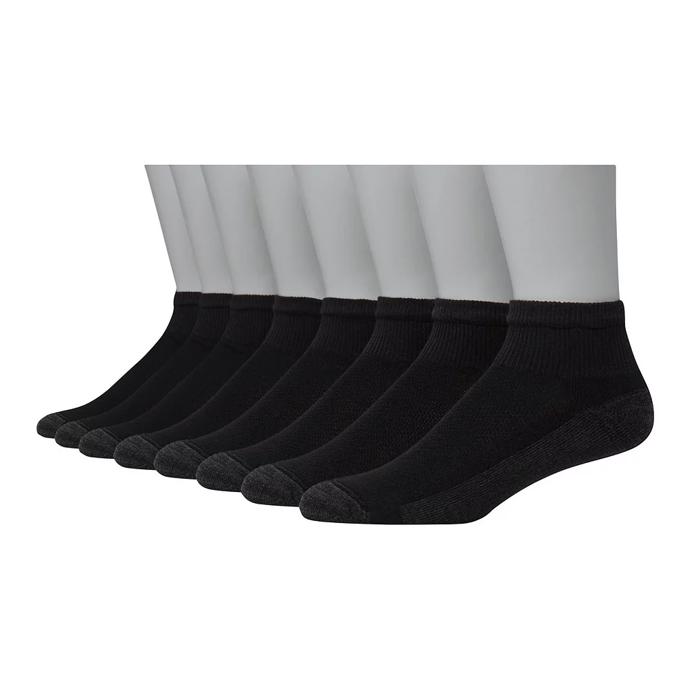Men's Hanes Ultimate® 8-Pack X-Temp Ultra Cushion Ankle Socks 3 Men's Hanes Ultimate® 8-Pack X-Temp Ultra Cushion Ankle Socks