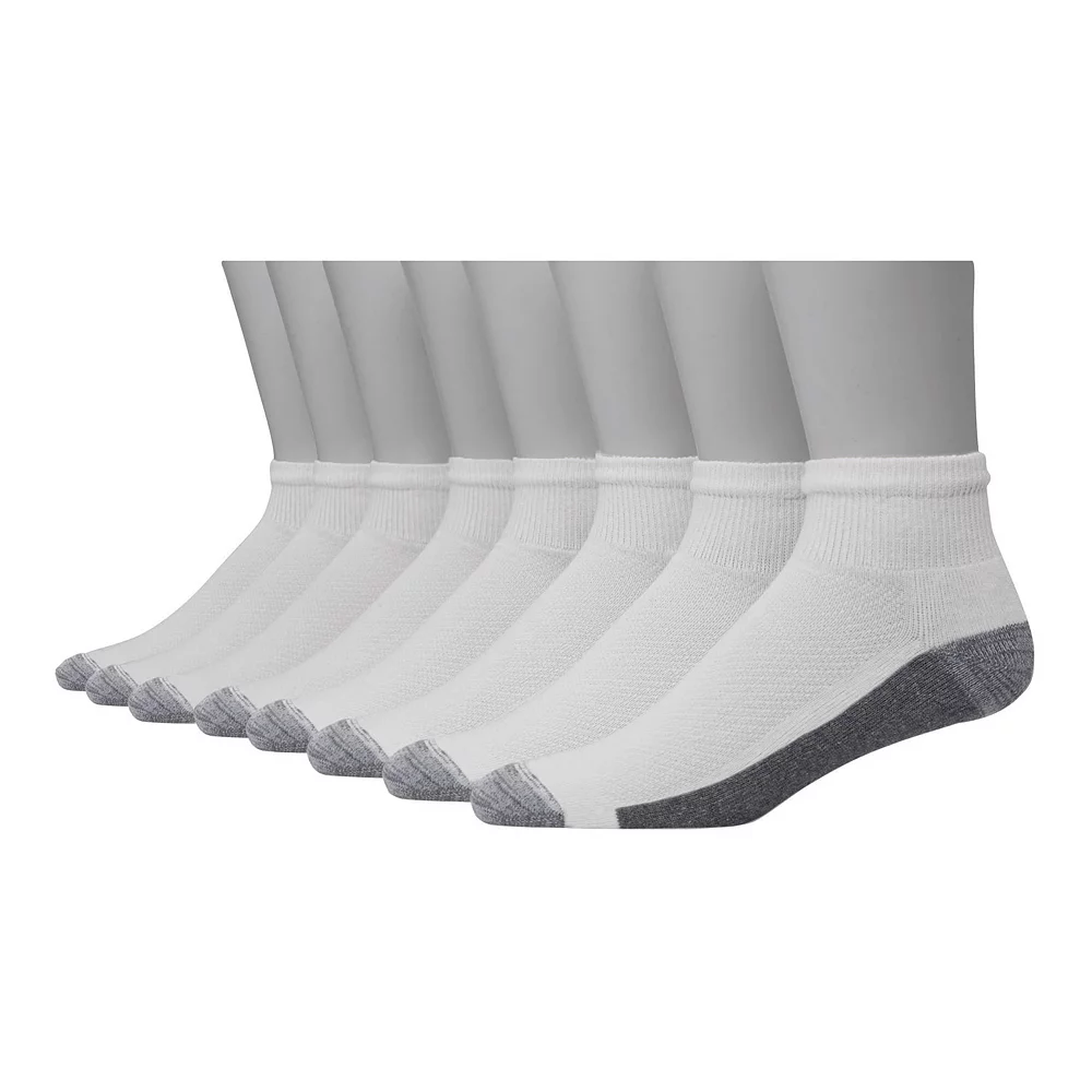Men's Hanes Ultimate® 8-Pack X-Temp Ultra Cushion Ankle Socks 4 Men's Hanes Ultimate® 8-Pack X-Temp Ultra Cushion Ankle Socks - Image 2