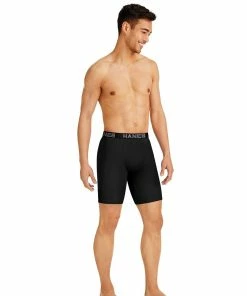 Men's Hanes® 4-pack Ultimate Comfort Flex Fit Total Support Pouch™ Long-Leg Boxer Briefs -Mens Hanes Clothing Shop 4888584 ALT5