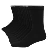 Men's Hanes Ultimate® 12-pack Soft & Durable Crew Socks -Mens Hanes Clothing Shop 4988953 Black