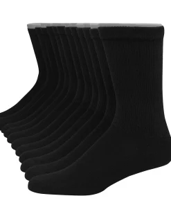 Men's Hanes Ultimate® 12-pack Soft & Durable Crew Socks