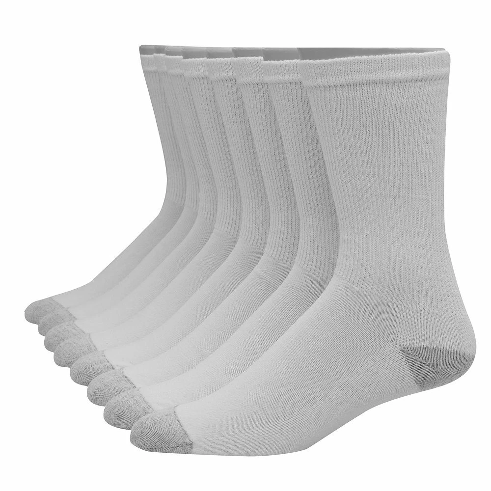 Men's Hanes Ultimate® 12-pack Soft & Durable Crew Socks 4 Men's Hanes Ultimate® 12-pack Soft & Durable Crew Socks - Image 2