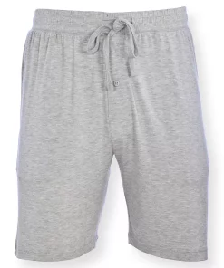 Men's Hanes® Classic-Fit Modal Pajama Shorts 9 Men's Hanes® Classic-Fit Modal Pajama Shorts -Mens Hanes Clothing Shop 4993020 Gray Heather