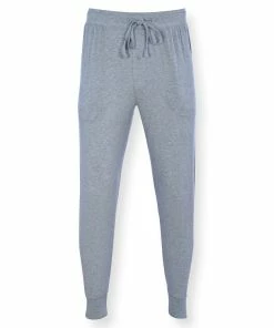 Men's Hanes® Modern-Fit Modal Jogger Pajama Pants 9 Men's Hanes® Modern-Fit Modal Jogger Pajama Pants -Mens Hanes Clothing Shop 4993024 Light Blue Heather