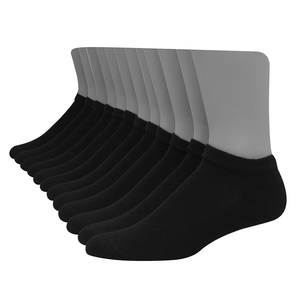 Men's Hanes Ultimate® 12-pack Low-Cut Socks 3 Men's Hanes Ultimate® 12-pack Low-Cut Socks