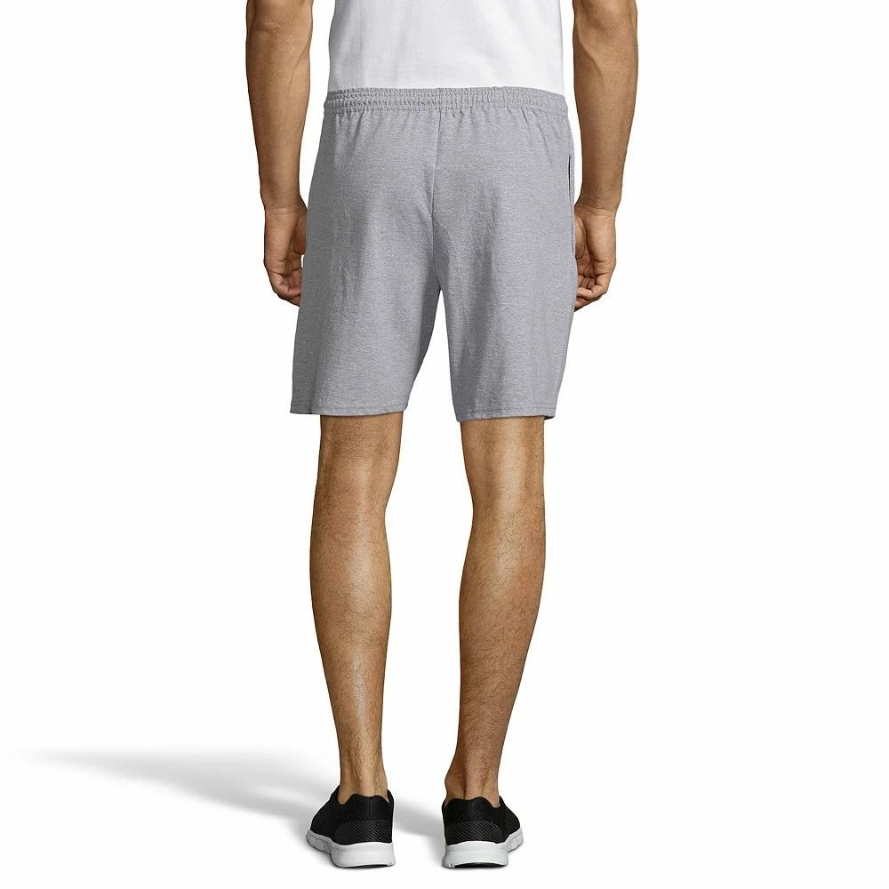 Big & Tall Hanes® Jersey Pocket Shorts 8 Big & Tall Hanes® Jersey Pocket Shorts - Image 6