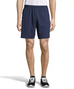 Big & Tall Hanes® Jersey Pocket Shorts 14 Big & Tall Hanes® Jersey Pocket Shorts -Mens Hanes Clothing Shop 5084303 Navy