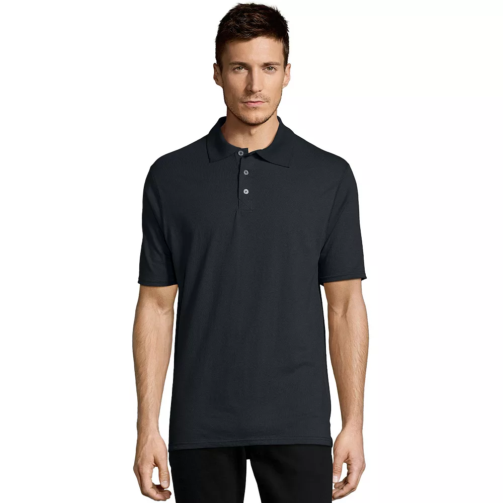 Men's Hanes® X-temp Jersey Polo 3 Men's Hanes® X-temp Jersey Polo