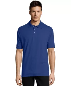 Men's Hanes® X-temp Jersey Polo 14 Men's Hanes® X-temp Jersey Polo -Mens Hanes Clothing Shop 5086667 Deep Royal
