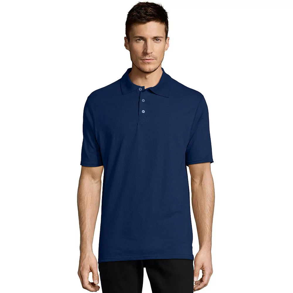 Men's Hanes® X-temp Jersey Polo 6 Men's Hanes® X-temp Jersey Polo - Image 4