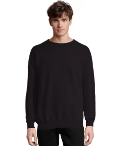 Men's Hanes Ultimate® Cotton Sweatshirt -Mens Hanes Clothing Shop 5086668 Black