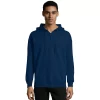 Men's Hanes Ultimate® Fleece Full-Zip Hoodie 2 Men's Hanes Ultimate® Fleece Full-Zip Hoodie -Mens Hanes Clothing Shop 5086671 Navy