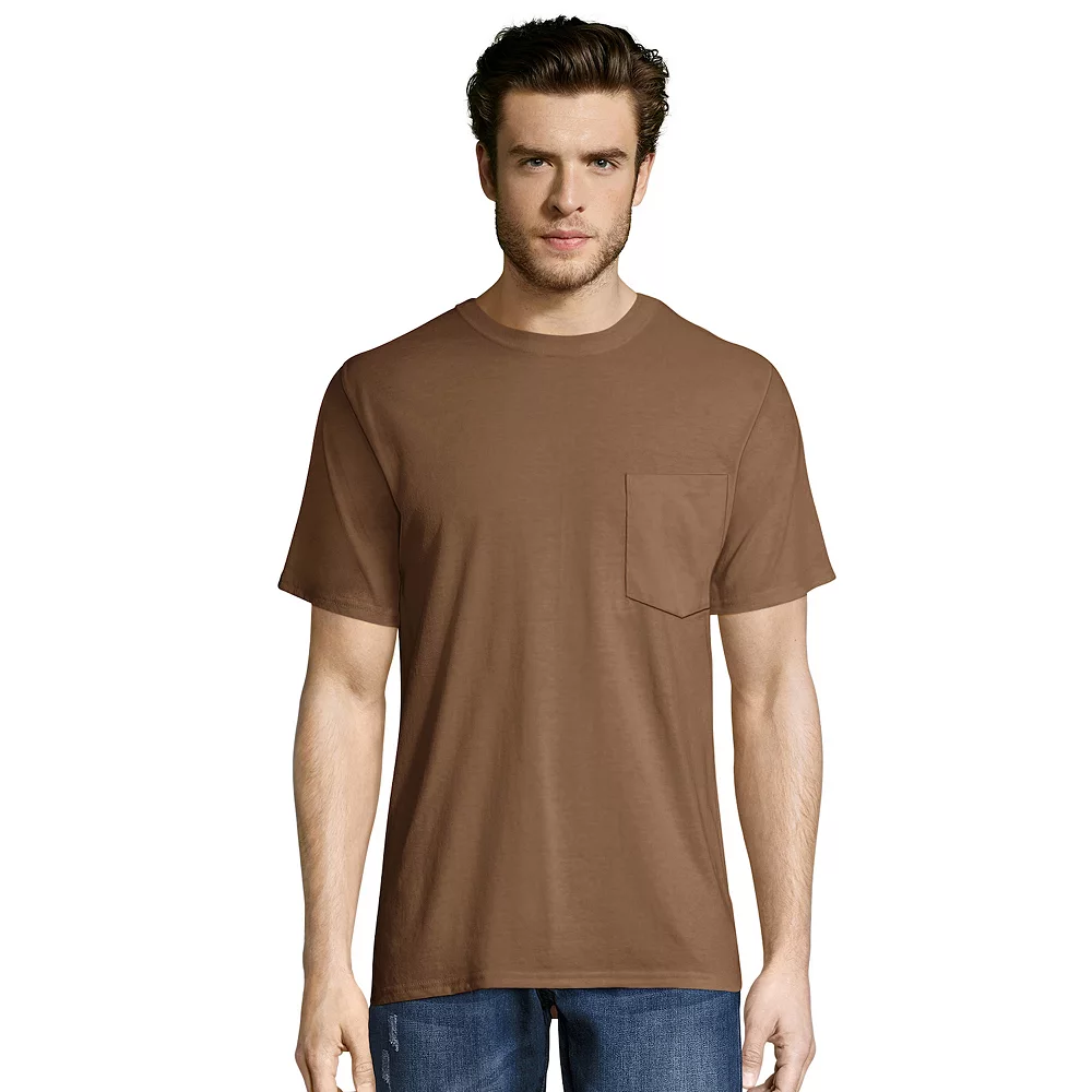 Men's Hanes® Workwear 2-pack Pocket Tee 8 Men's Hanes® Workwear 2-pack Pocket Tee - Image 6