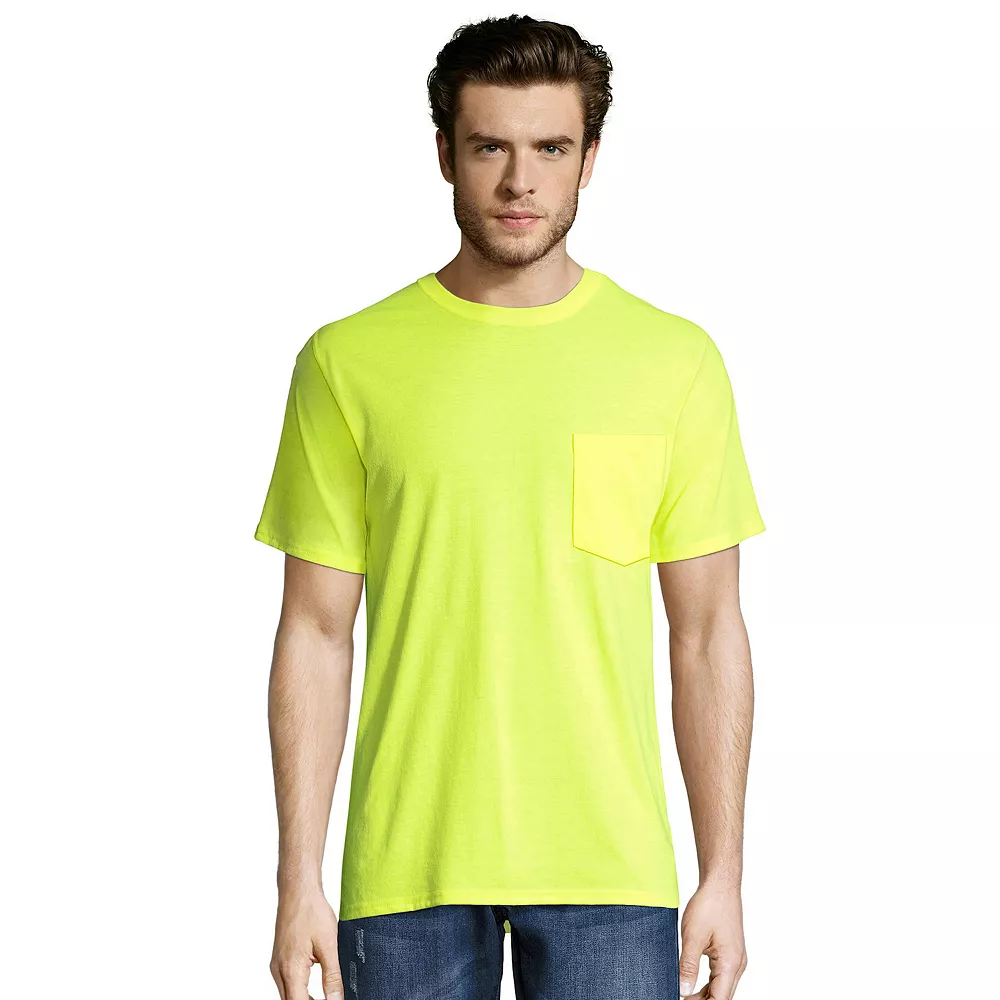 Men's Hanes® Workwear 2-pack Pocket Tee 5 Men's Hanes® Workwear 2-pack Pocket Tee - Image 3