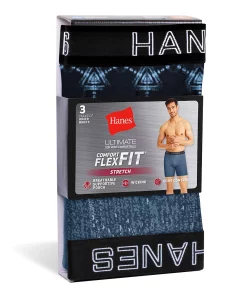 Men's Hanes Ultimate® ComfortFlex Fit 3-pack Boxer Briefs 12 Men's Hanes Ultimate® ComfortFlex Fit 3-pack Boxer Briefs -Mens Hanes Clothing Shop 5126458 ALT