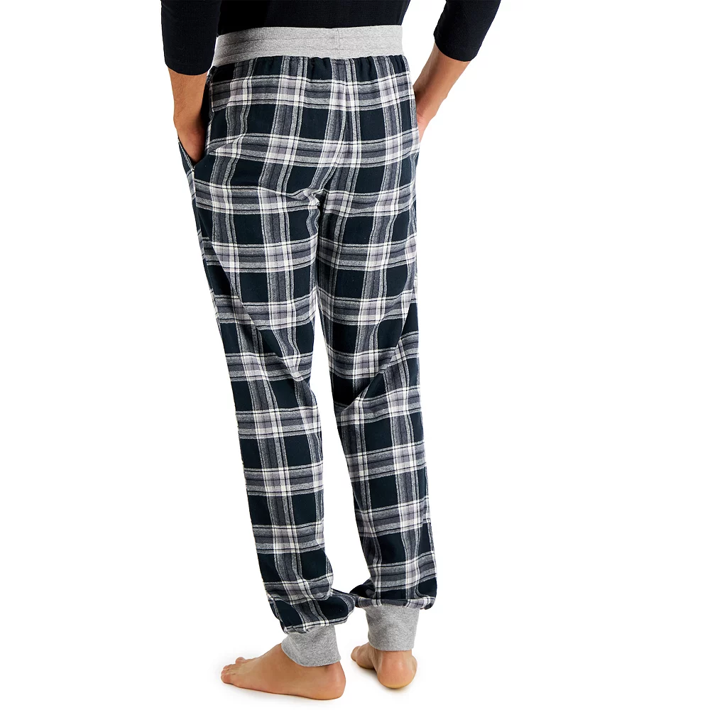 Big & Tall Hanes 2-pack Flannel Jogger Sleep Pants 7 Big & Tall Hanes 2-pack Flannel Jogger Sleep Pants - Image 5