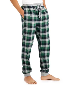 Men's Hanes 2-pack Plaid Flannel Jogger Pajama Pants -Mens Hanes Clothing Shop 5272741 ALT3