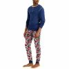 Men's Hanes Henley & Long John Pants Pajama Set 1 Men's Hanes Henley & Long John Pants Pajama Set -Mens Hanes Clothing Shop 5272742 Other