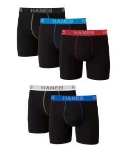 Men's Hanes Ultimate® 5-Pack Stretch Boxer Brief 9 Men's Hanes Ultimate® 5-Pack Stretch Boxer Brief -Mens Hanes Clothing Shop 5615964 ALT
