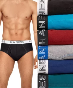 Men's Hanes UltimateĀ® 6-Pack Stretch Briefs