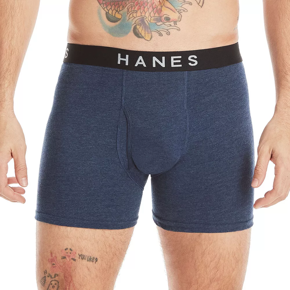 Men's Hanes® 4-pack ComfortBlend Fresh IQ Boxer Briefs 4 Men's Hanes® 4-pack ComfortBlend Fresh IQ Boxer Briefs - Image 2