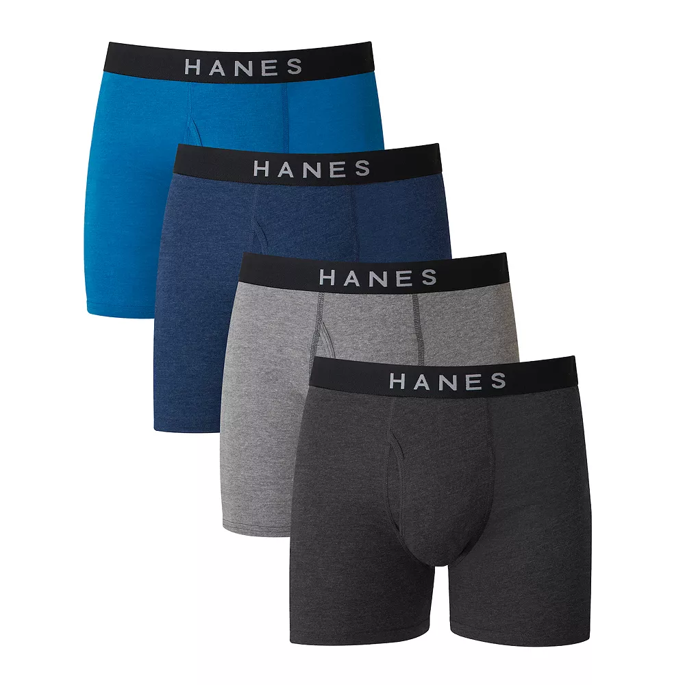 Men's Hanes® 4-pack ComfortBlend Fresh IQ Boxer Briefs 7 Men's Hanes® 4-pack ComfortBlend Fresh IQ Boxer Briefs - Image 5