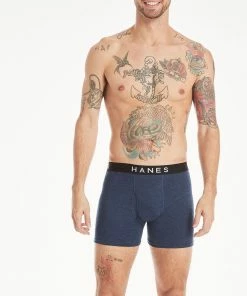 Men's Hanes® 4-pack ComfortBlend Fresh IQ Boxer Briefs 13 Men's Hanes® 4-pack ComfortBlend Fresh IQ Boxer Briefs -Mens Hanes Clothing Shop 5699334 ALT5