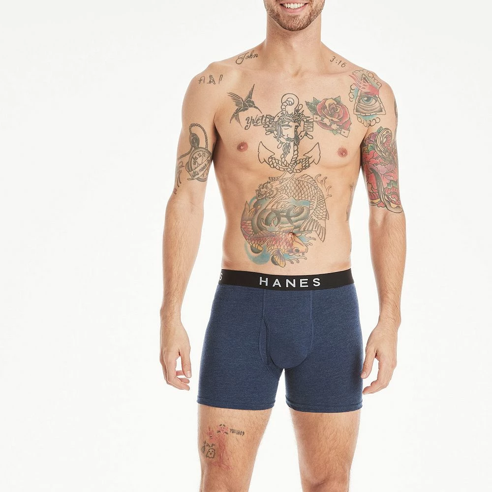 Men's Hanes® 4-pack ComfortBlend Fresh IQ Boxer Briefs 8 Men's Hanes® 4-pack ComfortBlend Fresh IQ Boxer Briefs - Image 6