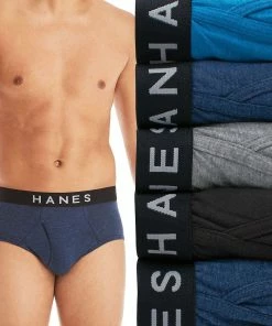 Men's Hanes® 5-pack ComfortBlend Fresh IQ Briefs