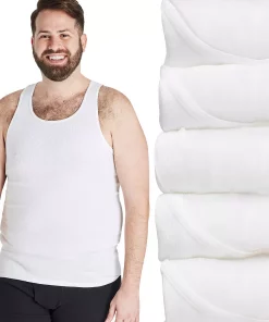 Big & Tall Hanes Ultimate® Cool Comfort® 5-Pack Tanks