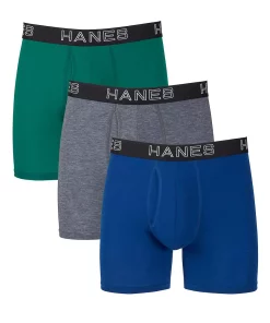 Big & Tall Hanes Ultimate® Comfort Flex Fit® Total Support Pouch® 3-Pack Boxer Brief 8 Big & Tall Hanes Ultimate® Comfort Flex Fit® Total Support Pouch® 3-Pack Boxer Brief -Mens Hanes Clothing Shop 5703709 ALT