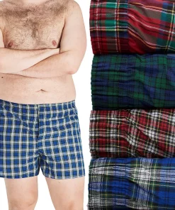 Big & Tall Hanes Ultimate® Cool Comfort® 4-Pack Boxers
