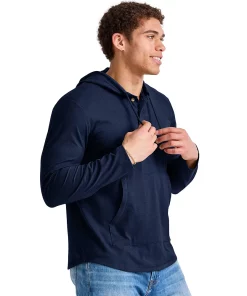 Men's Hanes Originals Tri-blend Jersey Hoodie -Mens Hanes Clothing Shop 5737305 ALT2