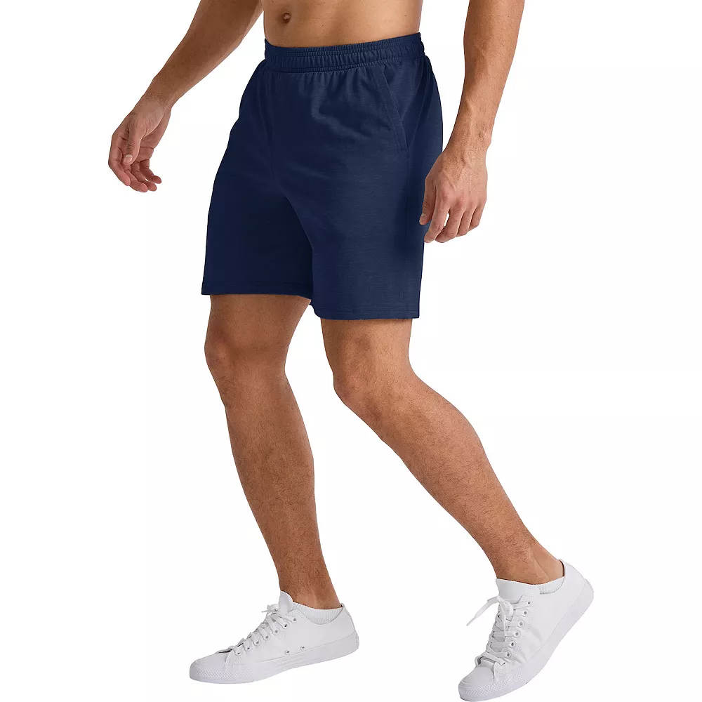 Men's Hanes Tri-blend Jersey Shorts 9 Men's Hanes Tri-blend Jersey Shorts - Image 7