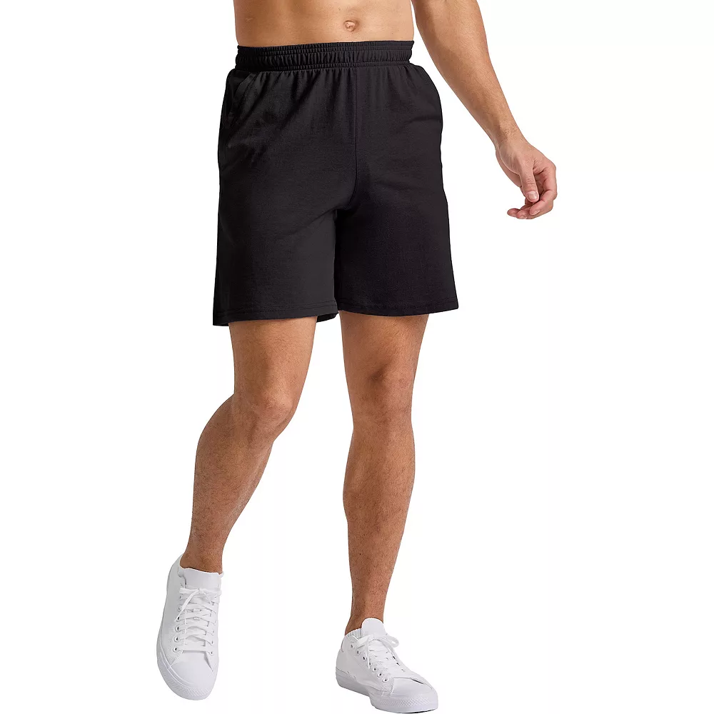 Men's Hanes Tri-blend Jersey Shorts 4 Men's Hanes Tri-blend Jersey Shorts - Image 2